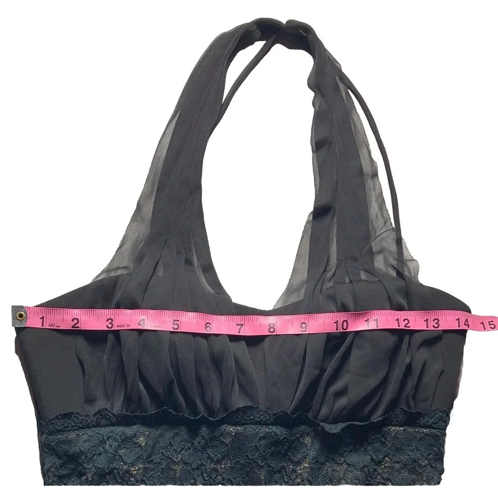 Vintage Y2K Dress City Triangles Halter Prom Fairy Whimsigoth Dreamy S - Picture 8 of 12